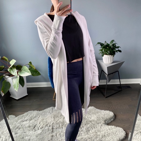 ginboutique Sweaters - ◾️EXCEL Hoodie Cardigan White